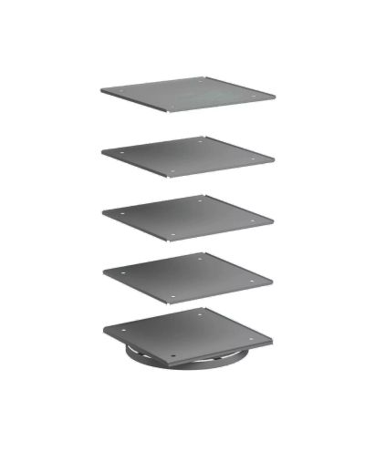 Pyörivä teline hyllylaatikostoille, Treston 16-300 ESD Pyörivä teline hyllylaatikostoille, Treston 16-300 ESD