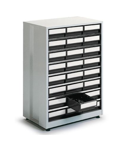 Iso hyllylaatikosto 605 x 410 x 870 mm harmaa
