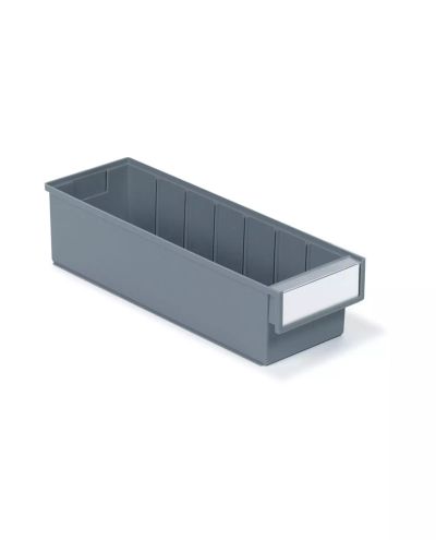Hyllylaatikko 400x132x100mm, harmaa 20 kpl Hyllylaatikko 400x132x100mm, harmaa 20 kpl