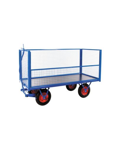 Heavy Duty -lavavaunun häkkiseinät 2000 x 1000 mm