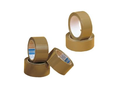 Pakkausteippi PP, ruskea, 48 mm x 66 m