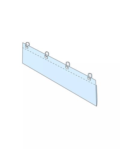 Suora nimikelista 42x895mm, sis. ripustuslenkit