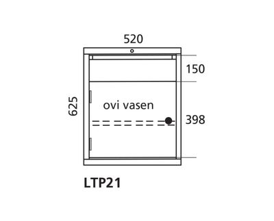 Laatikosto 21 Handy Industrial, laatikot 150 mm, 398 mm Laatikosto 21 Handy Industrial, laatikot 150 mm, 398 mm