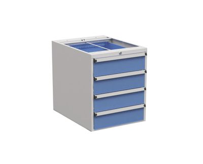 Laatikosto 55, siniset laatikot 4x150