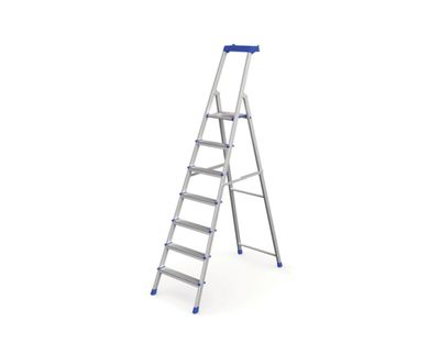 A-tikkaat Prosmart, 7 askelmaa, tasokorkeus 1740 mm