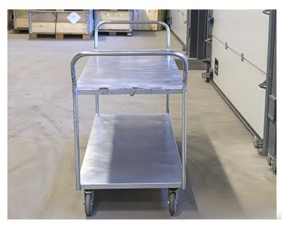 2-tasoinen hyllyvaunu