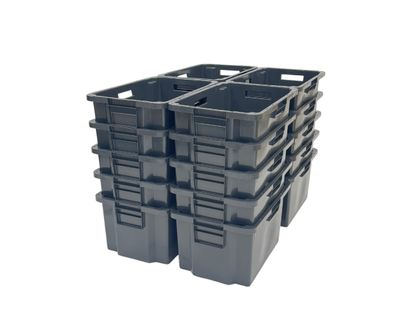 Arca muuttolaatikko 52 l 600x400x300mm, harmaa 7937802050