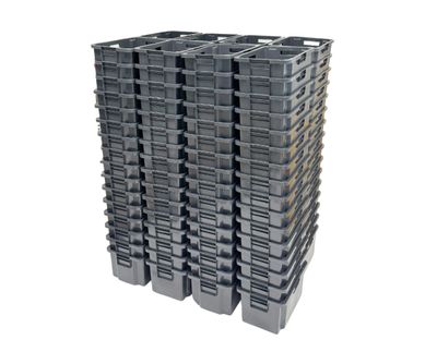 Arca muuttolaatikko 52 l 600x400x300mm, harmaa