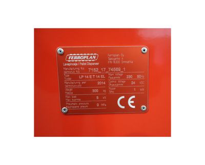 Ferroplan lavanpinoaja LP 14 EL