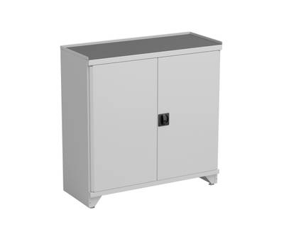 Hyllykaappi 300kg 1030x430x1040 mm harmaa