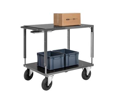 Veivitoiminen hyllyvaunu 400 kg, KM337