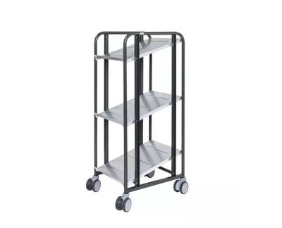 Laatikkovaunu 168-S, 3 tasoa 477 x 638 x 1300 mm Laatikkovaunu 168-S, 3 tasoa 477 x 638 x 1300 mm