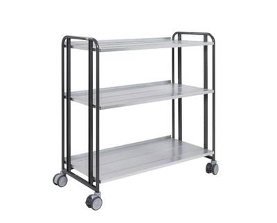 Laatikkovaunu 168-L, 3 tasoa 1277 x 638 x 1300 mm