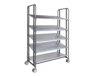 Laatikkovaunu 168-L, 5 tasoa 1277 x 638 x 1850 mm Laatikkovaunu 168-L, 5 tasoa 1277 x 638 x 1850 mm