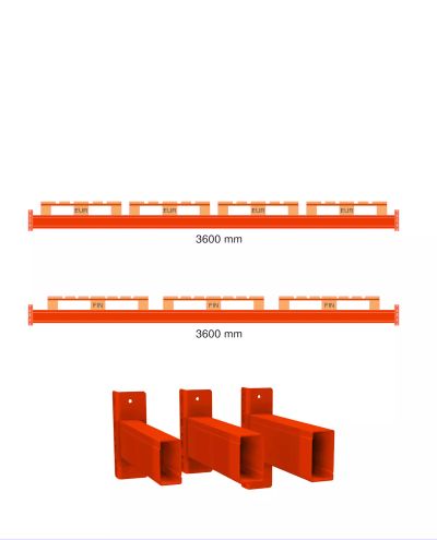 Vaakapalkki C35BX 140/50/15 - 3600mm 4x Eur tai 3x Fin-lava