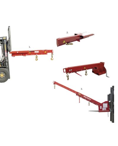 Kallistettava nostopuomi, maks. 40 astetta 2500 kg-700 mm 500 kg-3700 mm (3)