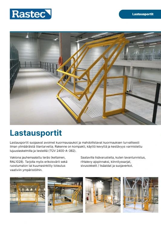 Lastausportit esite PDF