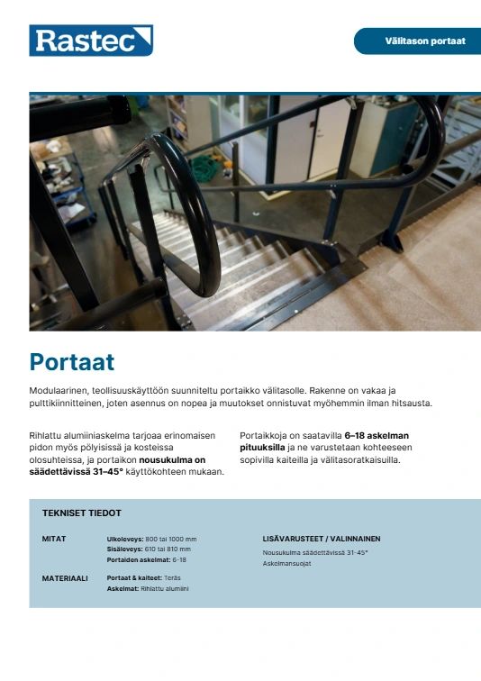 Portaat esite PDF
