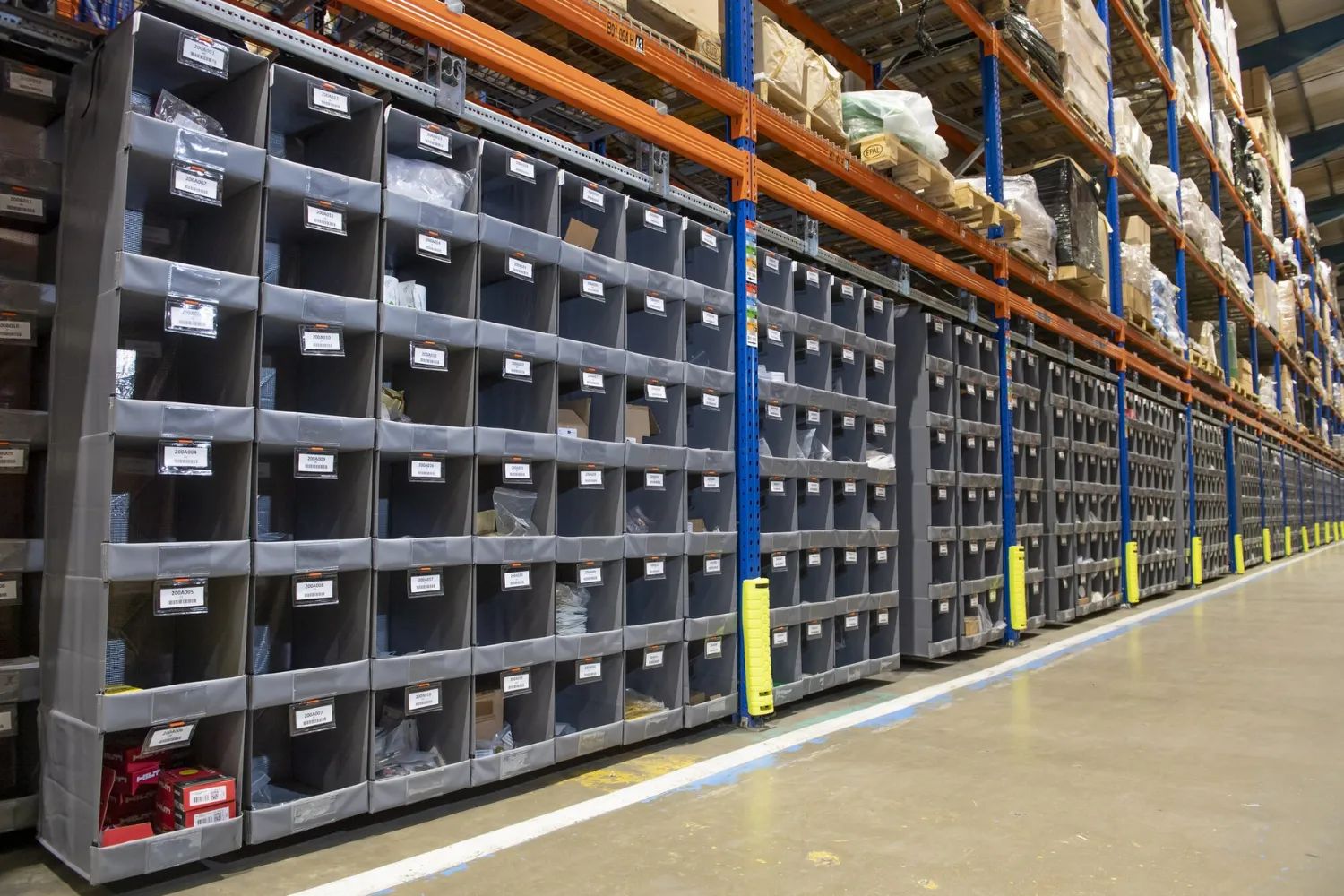 Storeganizer tiheä varastointijärjestelmä kuormalavahyllyyn